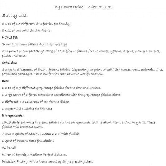 Peppermint Collage Quilt Pattern - Laura Heine - Fiberworks - LHFW 9055