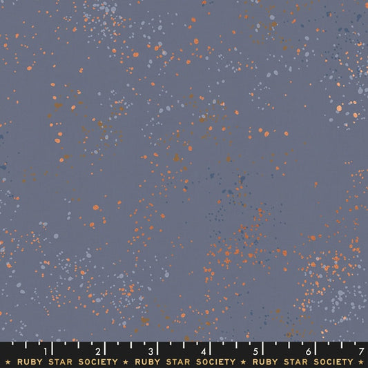 SALE!! 1/2 Yard - Speckled Metallic - Denim - Rashida Coleman Hale - Ruby Star Society - Fabric Yardage - RS5027 52M