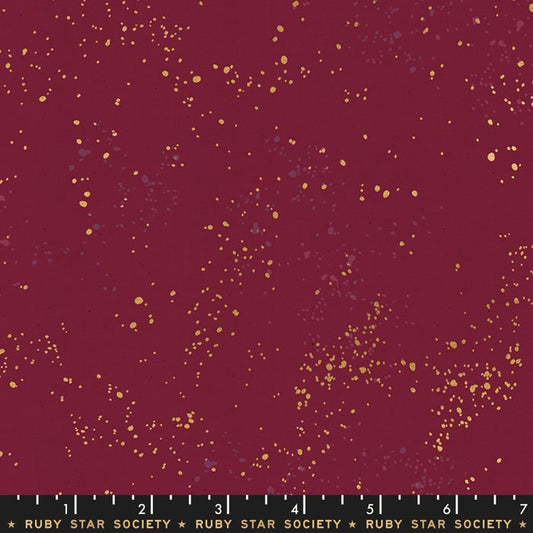 SALE!! 1/2 Yard - Speckled Metallic - Wine Time - Rashida Coleman Hale - Ruby Star Society - Fabric Yardage - RS5027 36M
