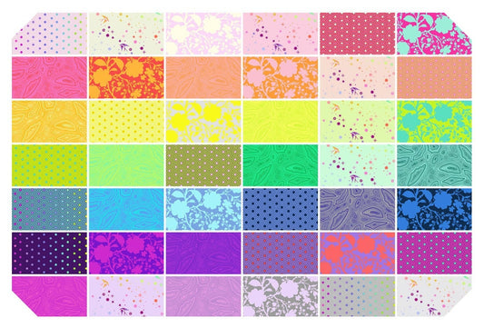 Tula's True Colors - Goldfish - Tula Pink - FreeSpirit - 16 Pieces - Fat Quarter Bundle - FB2FQTP.GOLDFISH