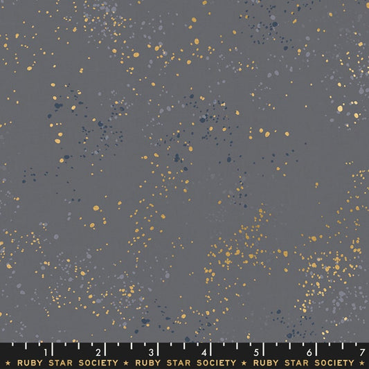 SALE!! 1/2 Yard - Speckled Metallic - Cloud - Rashida Coleman Hale - Ruby Star Society - Moda - Fabric Yardage - RS5027 60M