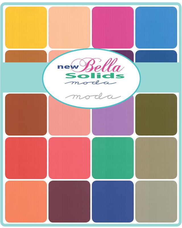 PROMO !! 0,5 verge - Bella Solids - Moda Classique - Pomme verte - Moda - Métrage de tissu - 9900 74