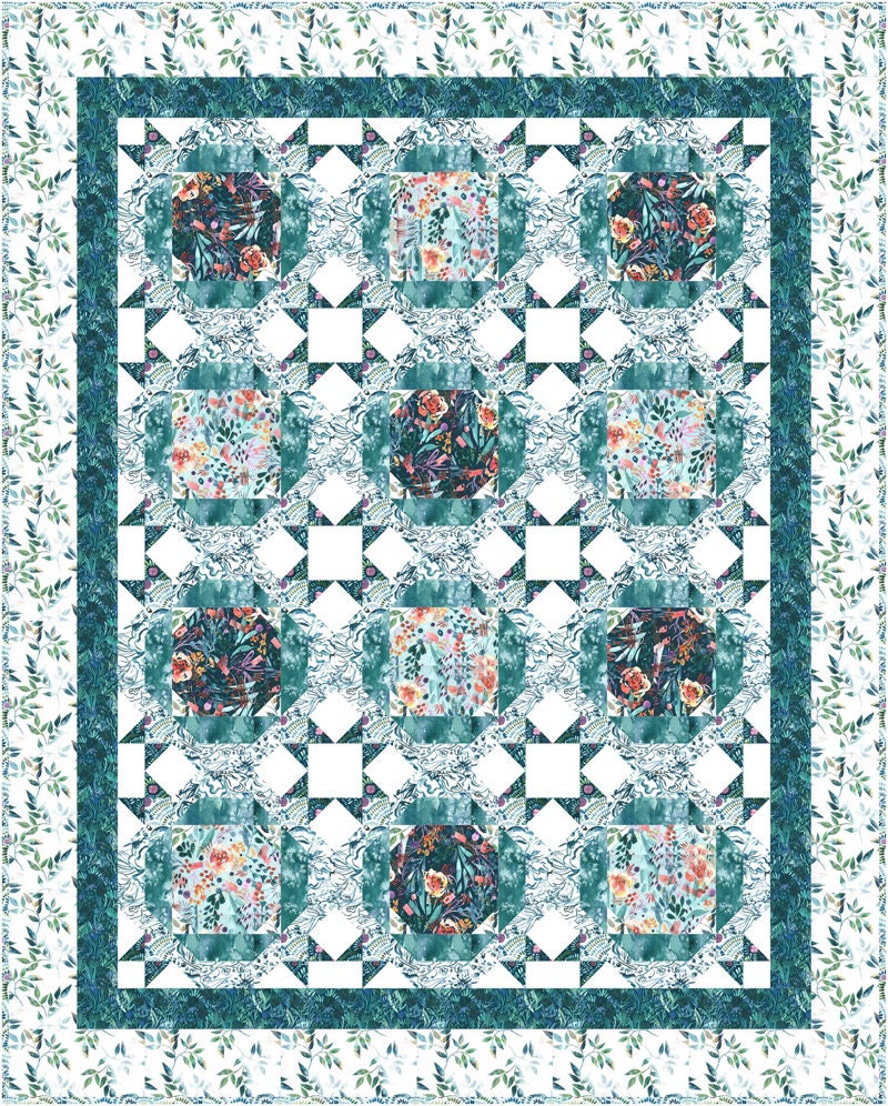 SALE!! Happiness Quilt Pattern - Moda - Designs By Lavender Lime - Sunshine Soul - DLL 141