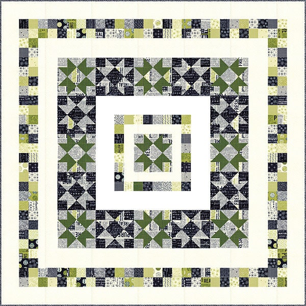 SALE!! Authentic Star Quilt Pattern - Sweetwater - Authentic Etc. - Moda - SW P252