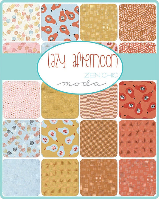 SALE!! 1/2 Yard - Lazy Afternoon - Bronze - Zen Chic - Moda - Fabric Yardage - 1787 21