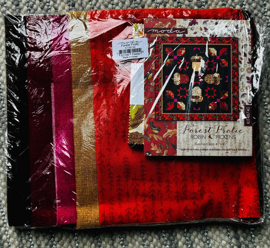 Forest Frolic - Acorn Quartet - Robin Pickens - Moda - Quilt Kit - KIT48740