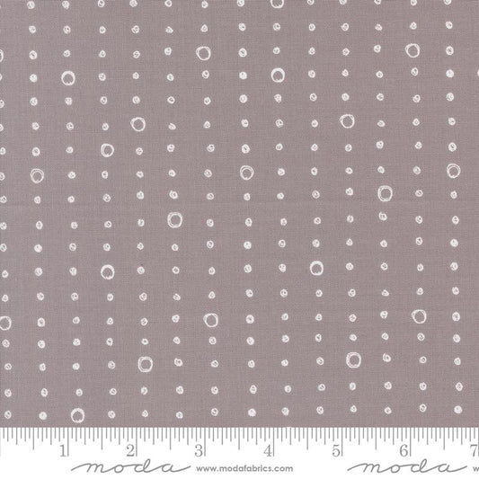 1/2 Yard - Chirp - Dots and Circles - Pebble - Elena Amo - Moda - Fabric Yardage - 39038 16