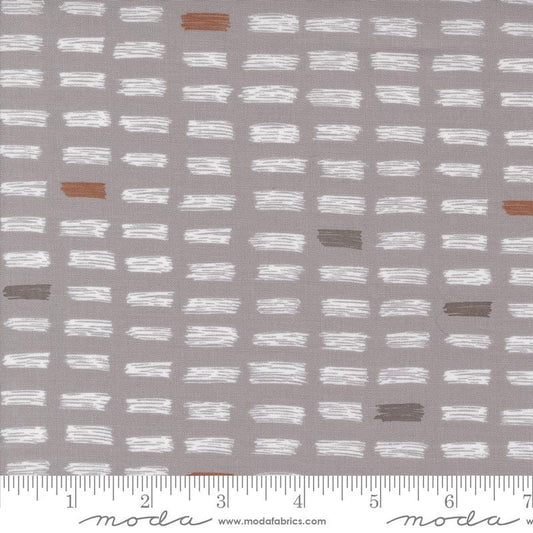 1/2 Yard - Chirp - Birds Eye View - Dove - Elena Amo - Moda - Fabric Yardage - 39039 15