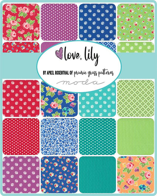 Love, Lily - April Rosenthal - Moda - 40 Strips - Jelly Roll - 24110JR