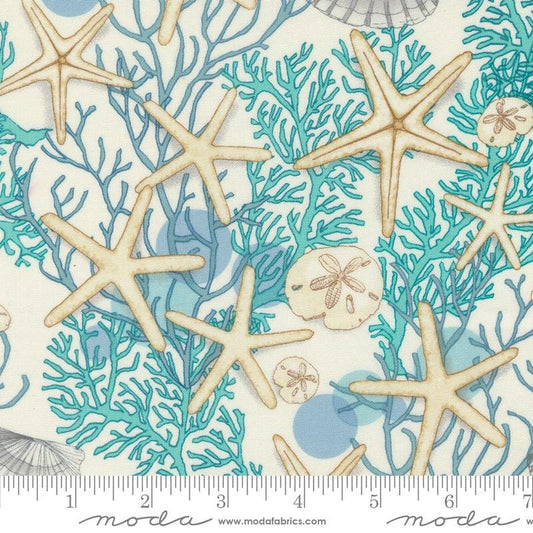 1/2 Yard - Serena Shores - Cloud - Robin Pickens - Moda - Fabric Yardage - 48771 11