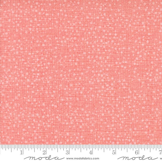 1/2 Yard - Dotty Thatched - Carnation - Robin Pickens - Moda - Fabric Yardage - 48715 225