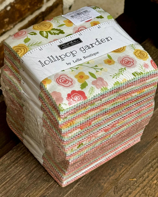 Lollipop Garden - Lella Boutique - Moda - 42 Pieces - Charm Pack - 5080PP - RARE
