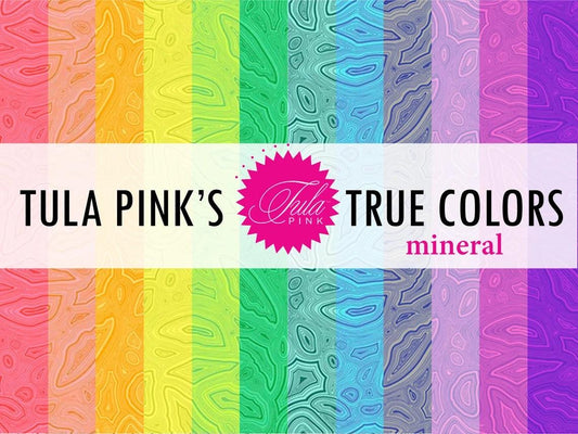 1/2 Yard - Tula's True Colors - Mineral - Tourmaline - Tula Pink - FreeSpirit - Fabric Yardage - PWTP148.TOURMALINE