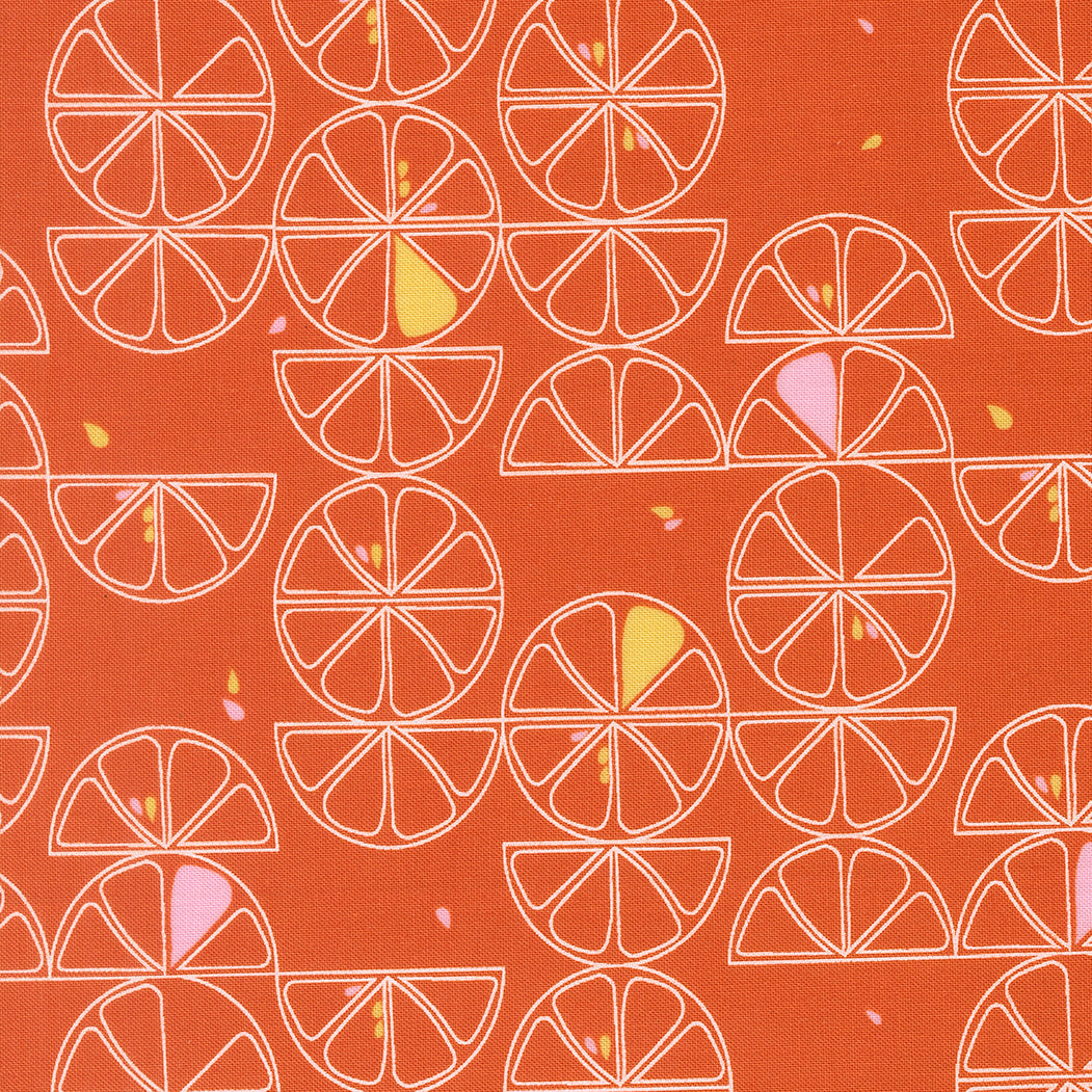 1/2 Yard - Balisong - Papaya - Zen Chic - Moda - Fabric Yardage - 11661 16