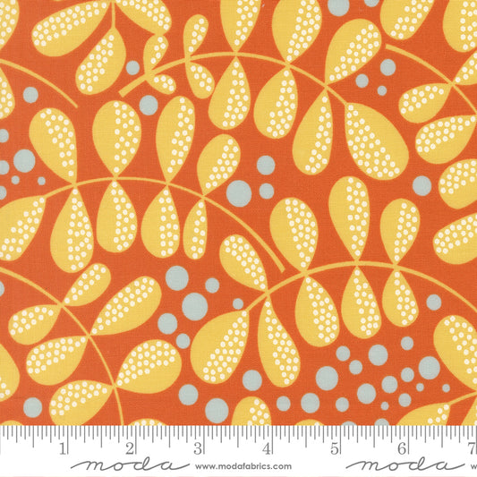 1/2 Yard - Balisong - Papaya - Zen Chic - Moda - Fabric Yardage - 11663 16