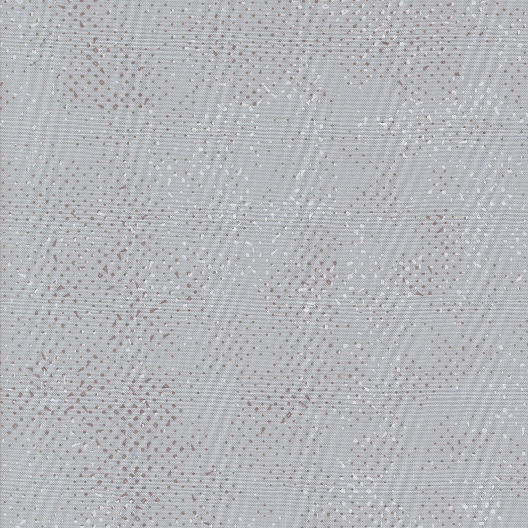 1/2 Yard - Spotted - Silver - Zen Chic - Moda - Fabric Yardage - 1660 247