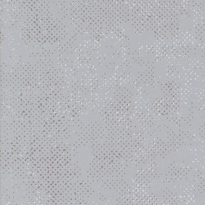 1/2 Yard - Spotted - Silver - Zen Chic - Moda - Fabric Yardage - 1660 247