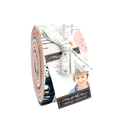 Simply Cozy - Zen Chic - Moda - 40 Pieces - Jelly Roll - 1890JR