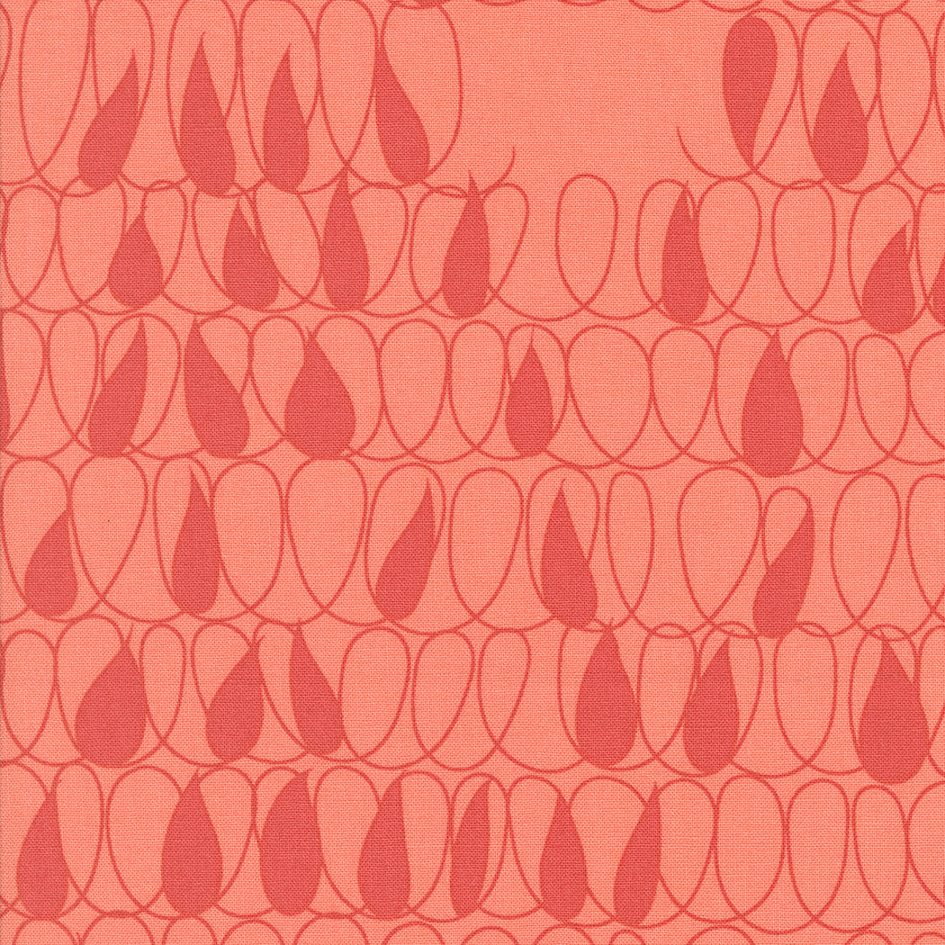 1/2 Yard - Simply Cozy - Coral - Zen Chic - Moda - Fabric Yardage - 1891 14