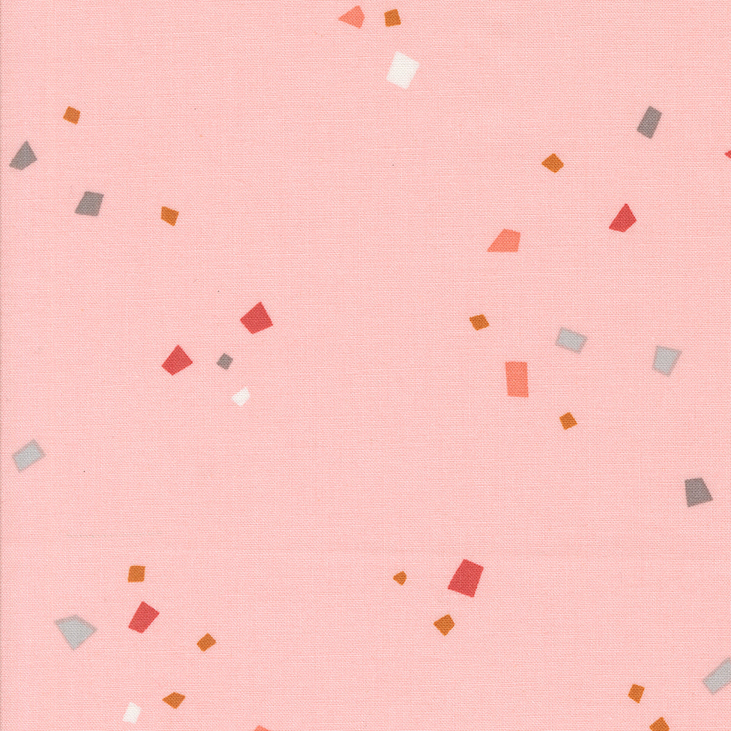 1/2 Yard - Simply Cozy - Pale Pink - Zen Chic - Moda - Fabric Yardage - 1895 12
