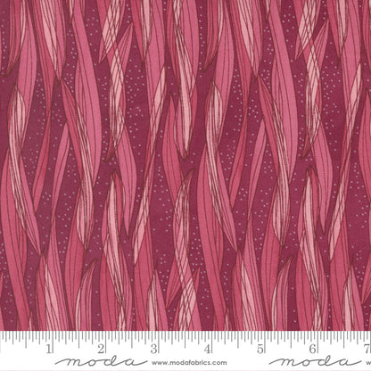 1/2 Yard - Tulip Tango - Cranberry - Robin Pickens - Moda - Fabric Yardage - 48714 19