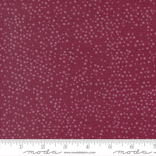 1/2 Yard - Tulip Tango - Dotty Thatched - Cranberry - Robin Pickens - Moda - Fabric Yardage - 48715 118