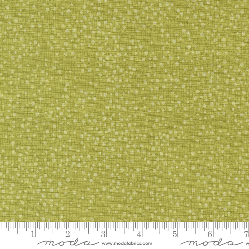 1/2 Yard - Tulip Tango - Dotty Thatched - Chartreuse - Robin Pickens - Moda - Fabric Yardage - 48715 75