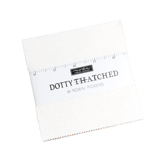 Dotty Thatched - Robin Pickens - Moda - 42 Pieces - Charm Pack - 48715PP
