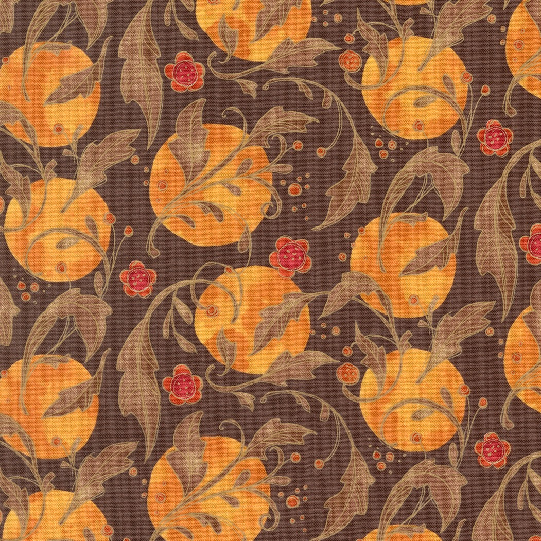 1/2 Yard - Forest Frolic - Chocolate - Robin Pickens - Moda - Fabric Yardage - 48741 15