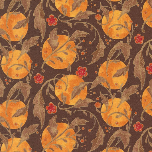 Forest Frolic Chocolate fabric by Robin Pickens for Moda - 48741 15