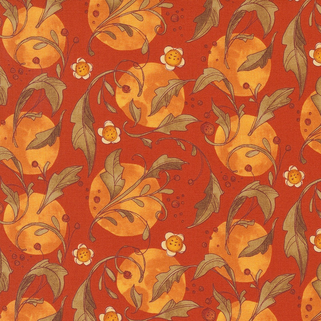 Forest Frolic Copper fabric by Robin Pickens for Moda - 48741 18