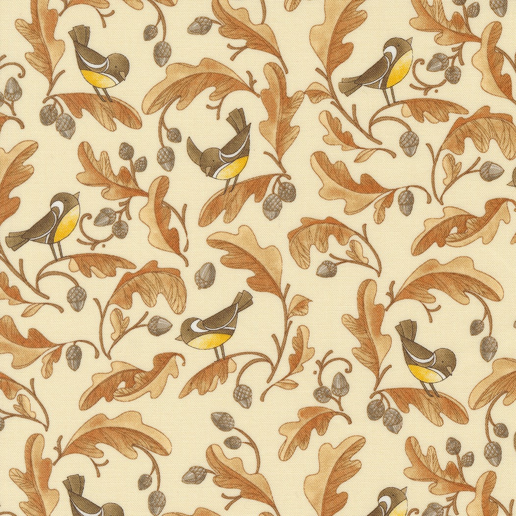 1/2 Yard - Forest Frolic - Cream - Robin Pickens - Moda - Fabric Yardage - 48742 12