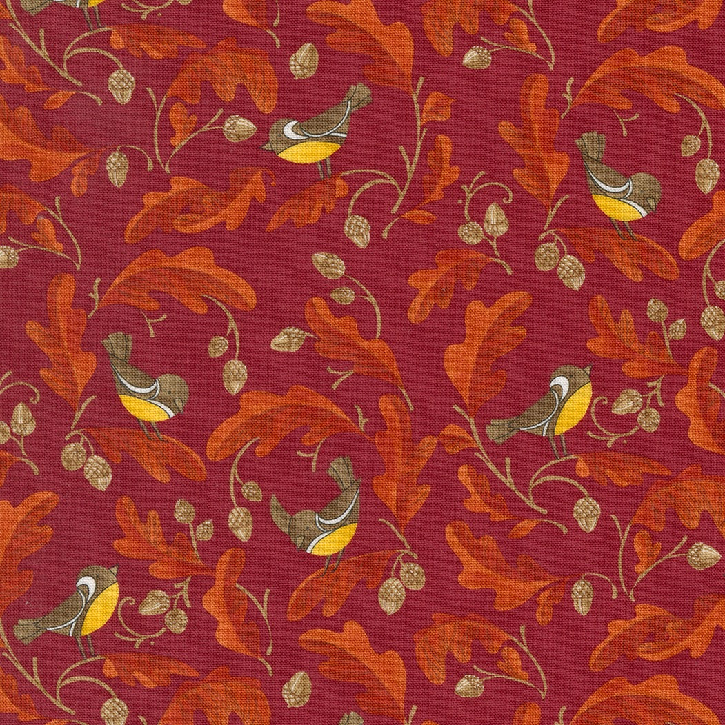 Forest Frolic Cinnamon fabric by Robin Pickens for Moda - 48742 16
