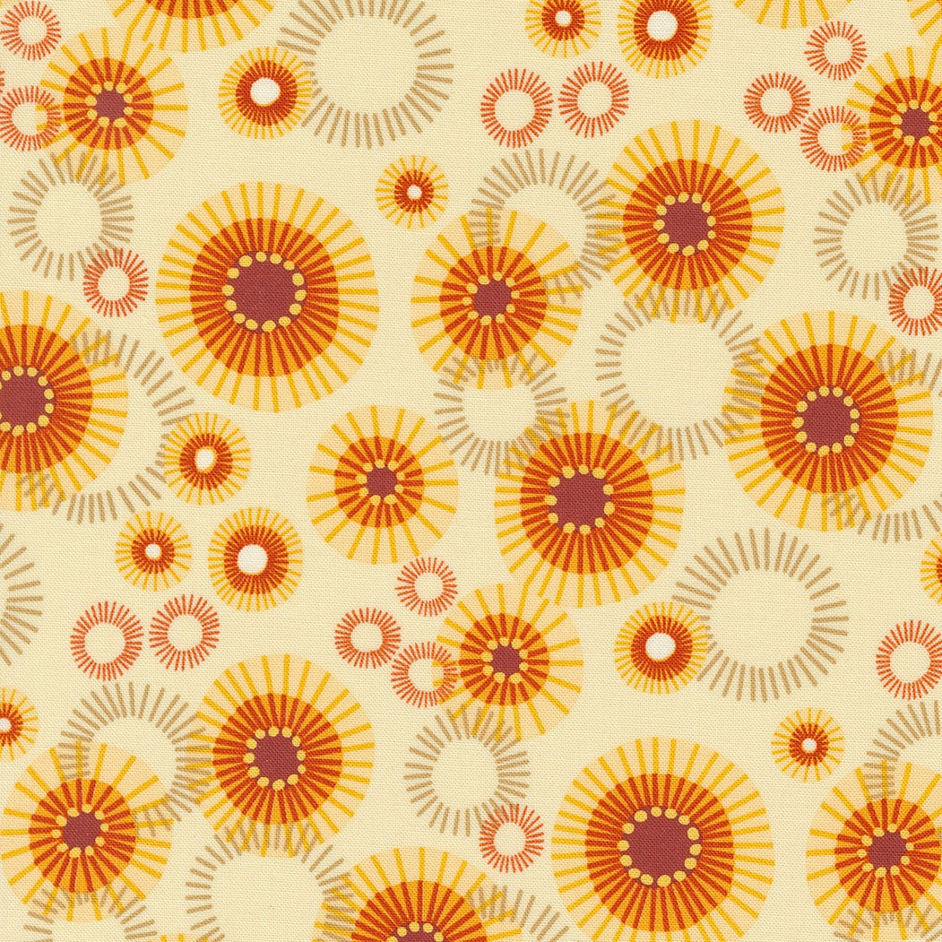 1/2 Yard - Forest Frolic - Cream - Robin Pickens - Moda - Fabric Yardage - 48743 12