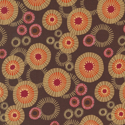 Forest Frolic Chocolate fabric by Robin Pickens for Moda - 48743 15