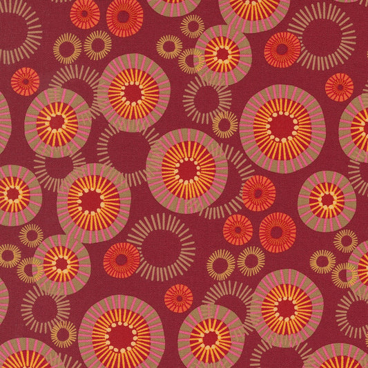 Forest Frolic Cinnamon fabric by Robin Pickens for Moda - 48743 16