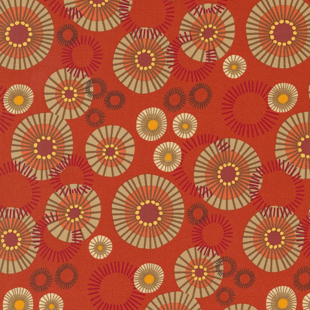 Forest Frolic Copper fabric by Robin Pickens for Moda - 48743 18