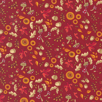 Forest Frolic Cinnamon fabric by Robin Pickens for Moda - 48744 16