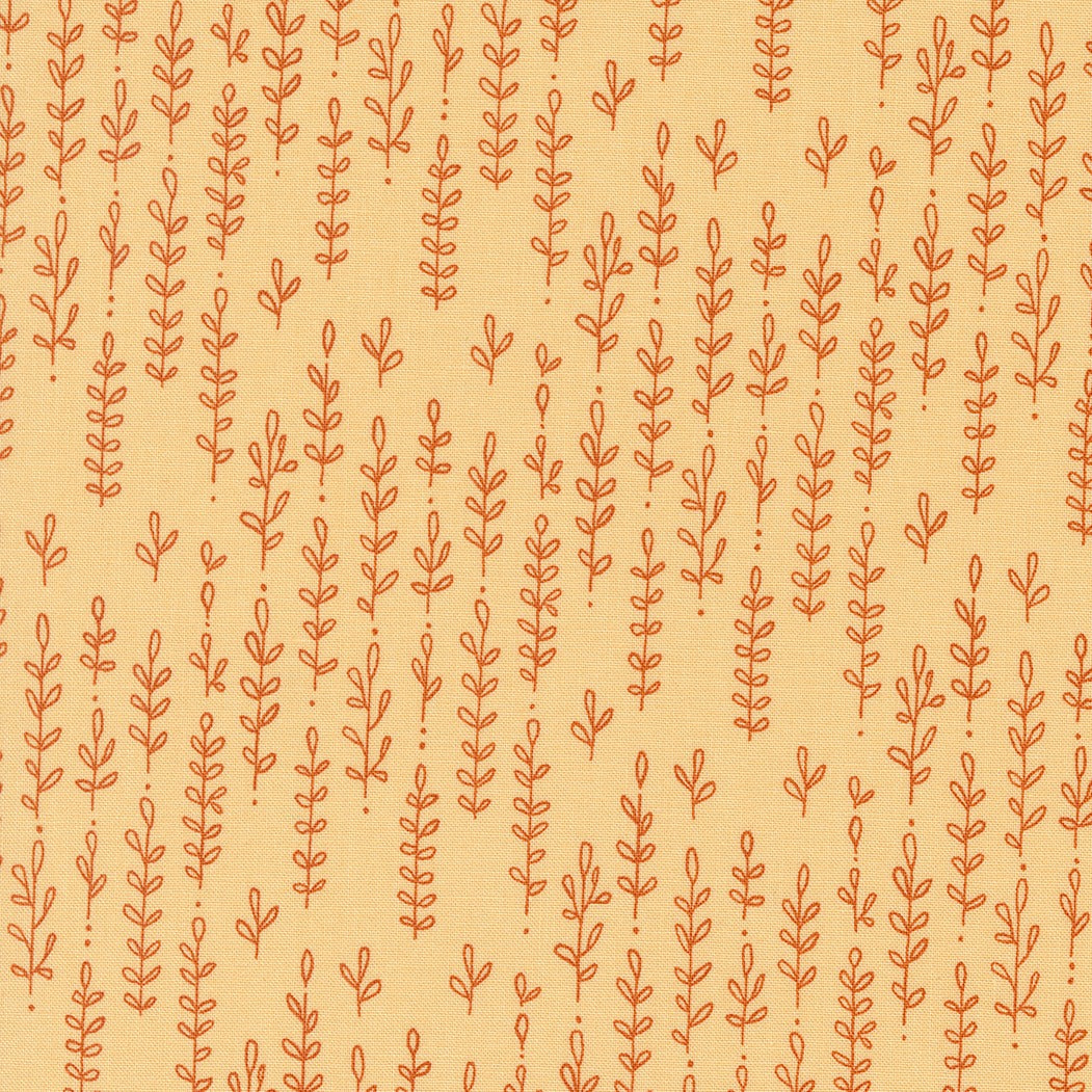 Forest Frolic Butterscotch fabric by Robin Pickens for Moda - 48745 13
