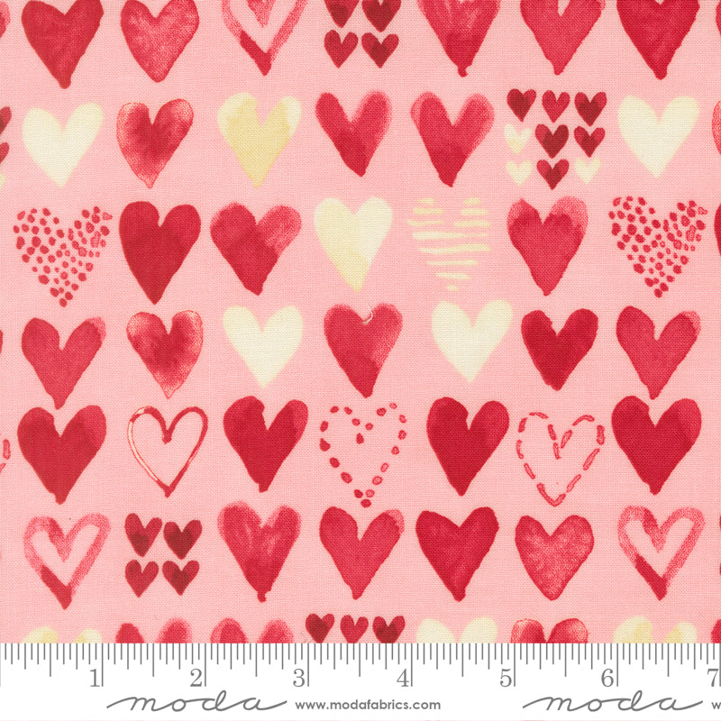 1/2 Yard - Darling Peony - Cotton Candy - Robin Pickens - Moda - Fabric Yardage - 48793 13