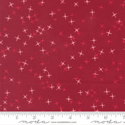 0,5 verge - Darling Peony - Cranberry - Robin Pickens - Moda - Tissu au mètre - 48794 16