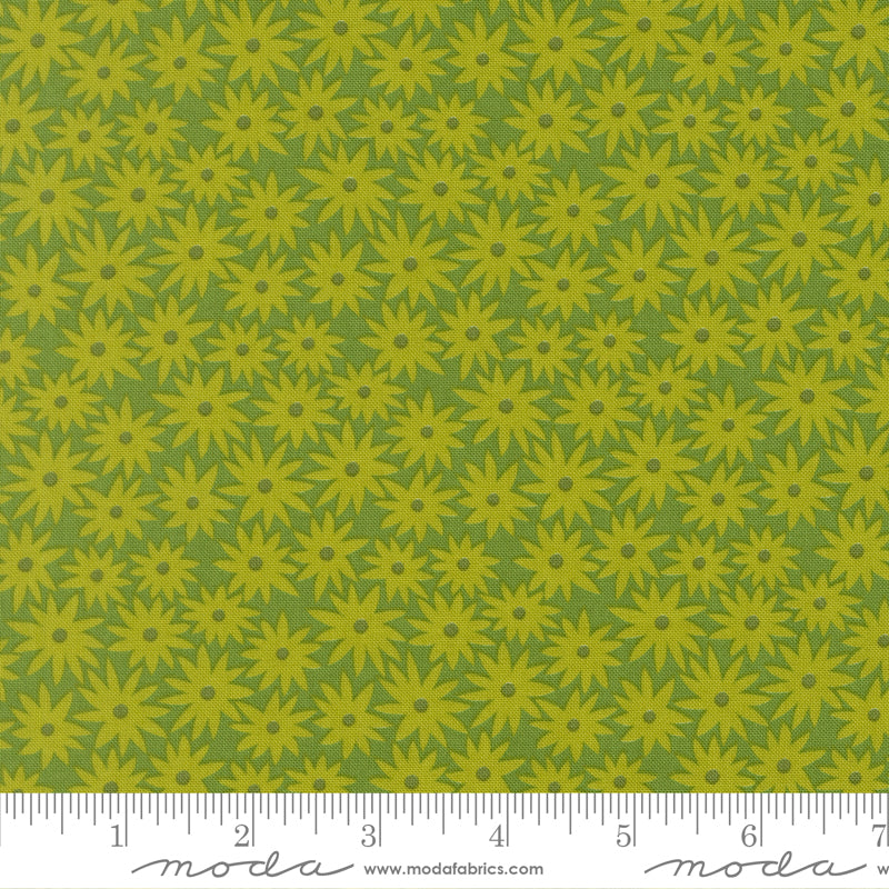 1/2 Yard - Scenery - Sedum - Limeade - Elizabeth Hartman - Fabric Yardage - 51270 14