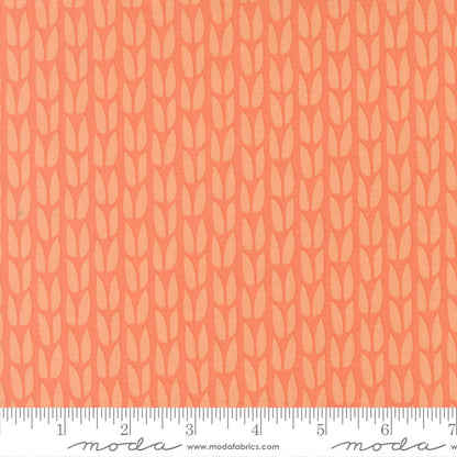 1/2 Yard - Scenery - Sprout - Coral - Elizabeth Hartman - Fabric Yardage - 51272 19