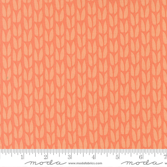 1/2 Yard - Scenery - Sprout - Coral - Elizabeth Hartman - Fabric Yardage - 51272 19