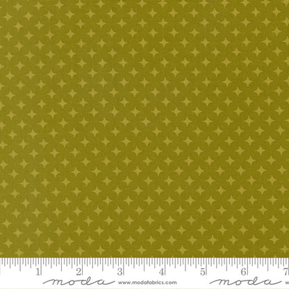 1/2 Yard - Scenery - Diamonds - Kelp - Elizabeth Hartman - Fabric Yardage - 51275 14