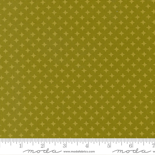 1/2 Yard - Scenery - Diamonds - Kelp - Elizabeth Hartman - Fabric Yardage - 51275 14
