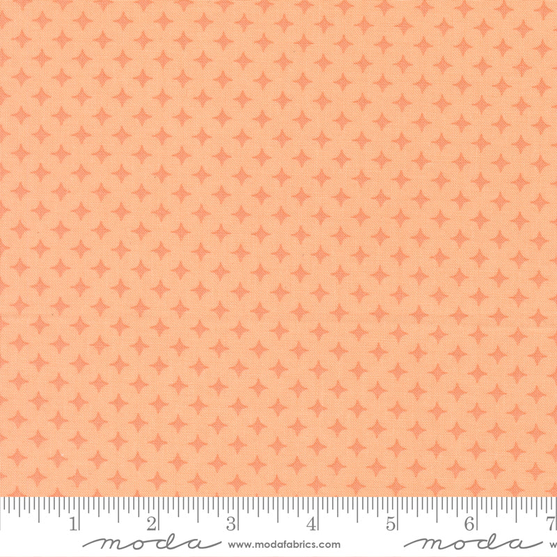 1/2 Yard - Scenery - Diamonds - Cantaloupe - Elizabeth Hartman - Fabric Yardage - 51275 19