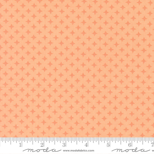 1/2 Yard - Scenery - Diamonds - Cantaloupe - Elizabeth Hartman - Fabric Yardage - 51275 19