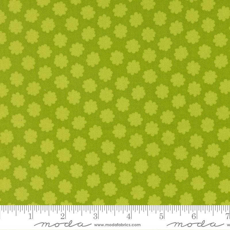 1/2 Yard - Scenery - Puffball - Lime - Elizabeth Hartman - Fabric Yardage - 51276 14
