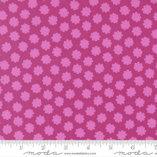 1/2 Yard - Scenery - Puffball - Passion Fruit - Elizabeth Hartman - Fabric Yardage - 51276 20